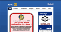 Desktop Screenshot of depererotary.com